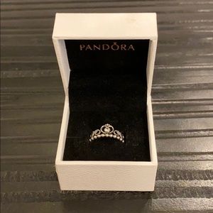 Real Pandora princess ring